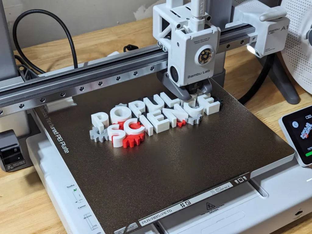 bambu labs a1 3d printer finished bambu labs a1 3d printer finished